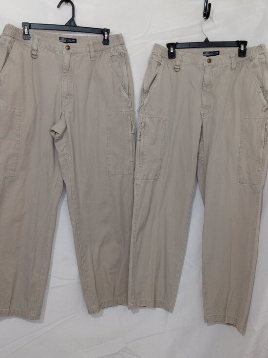 5.11 Tactical Other - 5.11 Tactical Series 74290 Cargo Pants Mens 34x32 Khaki Cotton Utility 2 Pair
